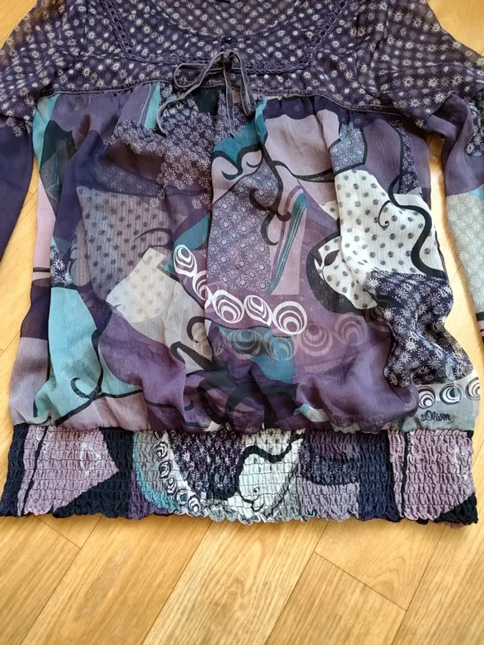 Jolie blouse violette 💜 - photo numéro 2