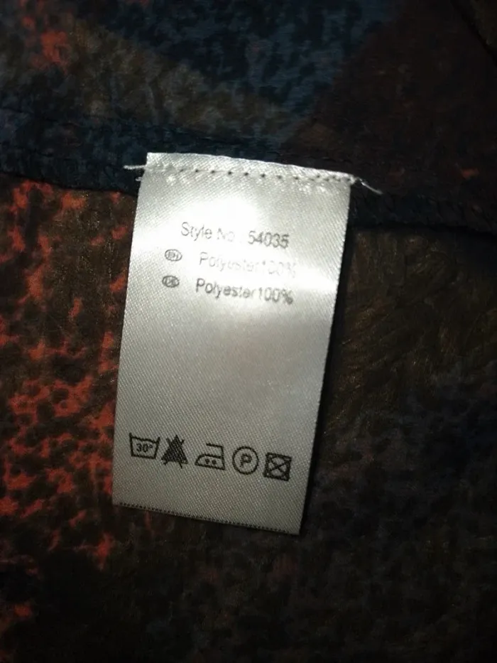Tunique légèrement transparente Sirup taille S - 100% polyester - photo numéro 10