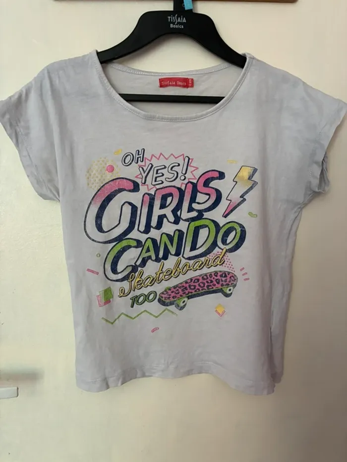 T-shirt manches courtes, 10 ans, Tissaia. - photo numéro 7