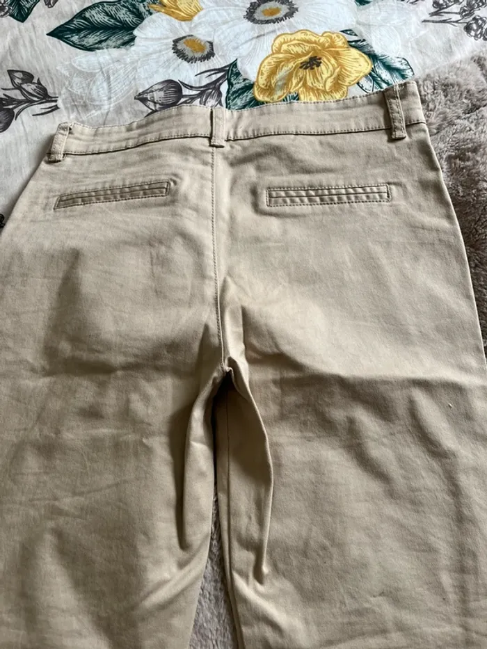 Pantalon chino beige 10/11 ans - photo numéro 6