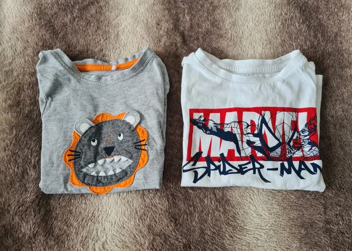 Lot t-shirt 3 ans 36 mois, Orchestra spiderman