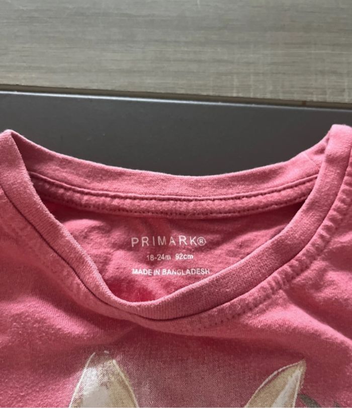 T-shirt rose - photo numéro 2