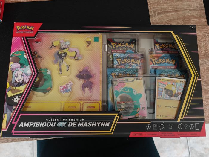 Coffret pokemon dracaufeu ex mewtwo ex ampibidou ex - photo numéro 5