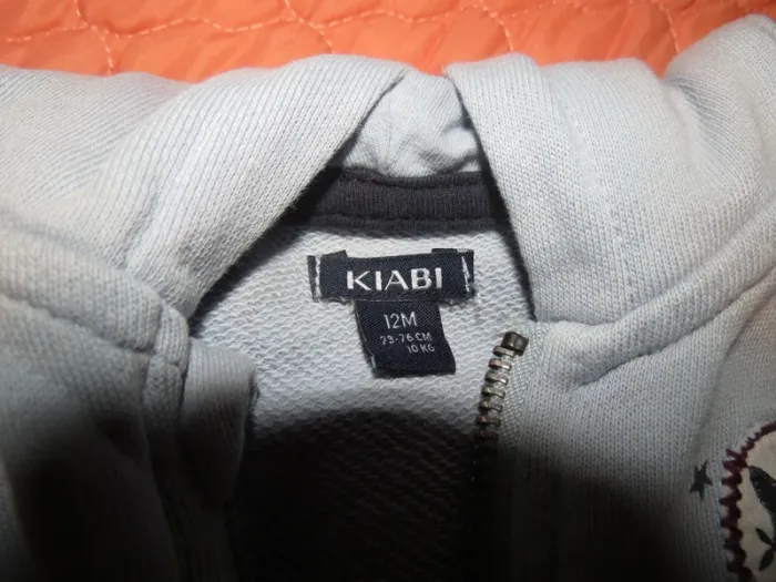 Gilet a zippé taille 12 mois garçon - photo numéro 4