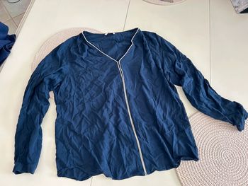Blouse bleu marine