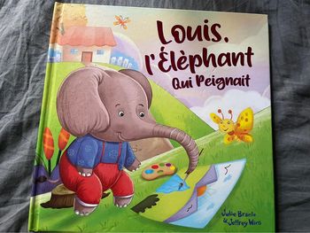 Livre « Louis l’éléphant qui peignait »