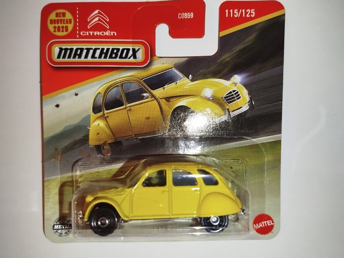 Matchbox1970 Citroën 2CV 1êre Édition