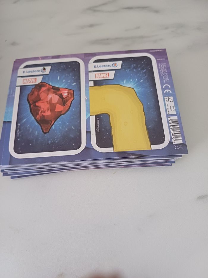 Iot de cartes Marcel.