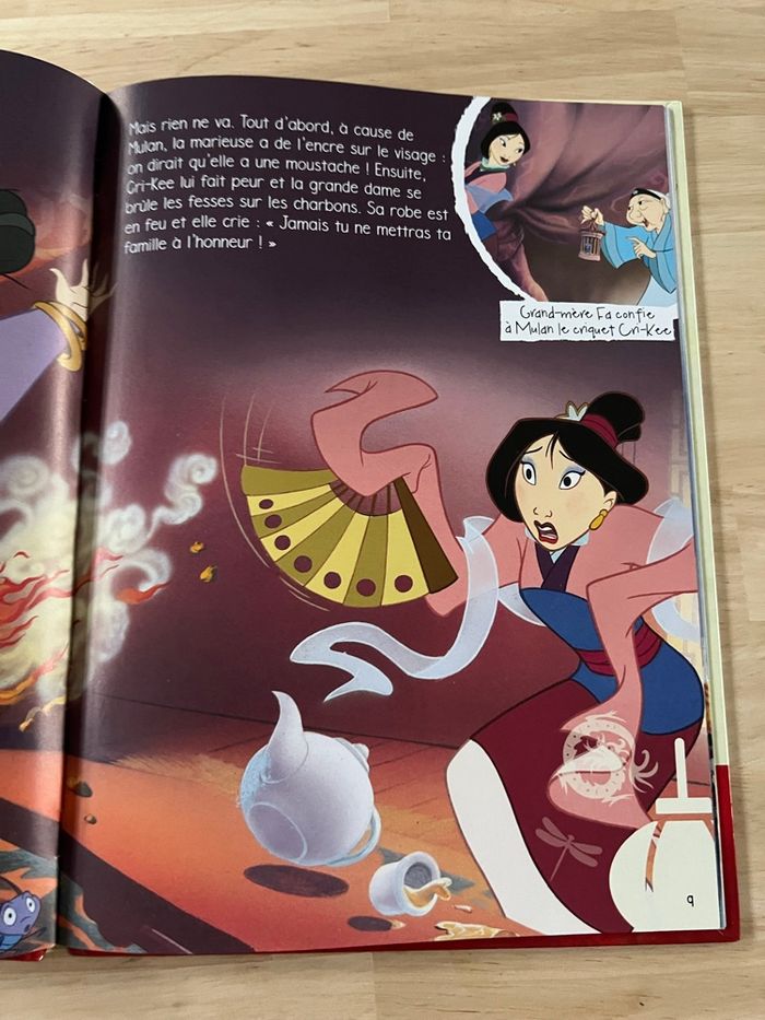 Livre Disney Audiocontes Magiques n°34 – Mulan – Bon État (Sans Figurines) - photo numéro 6