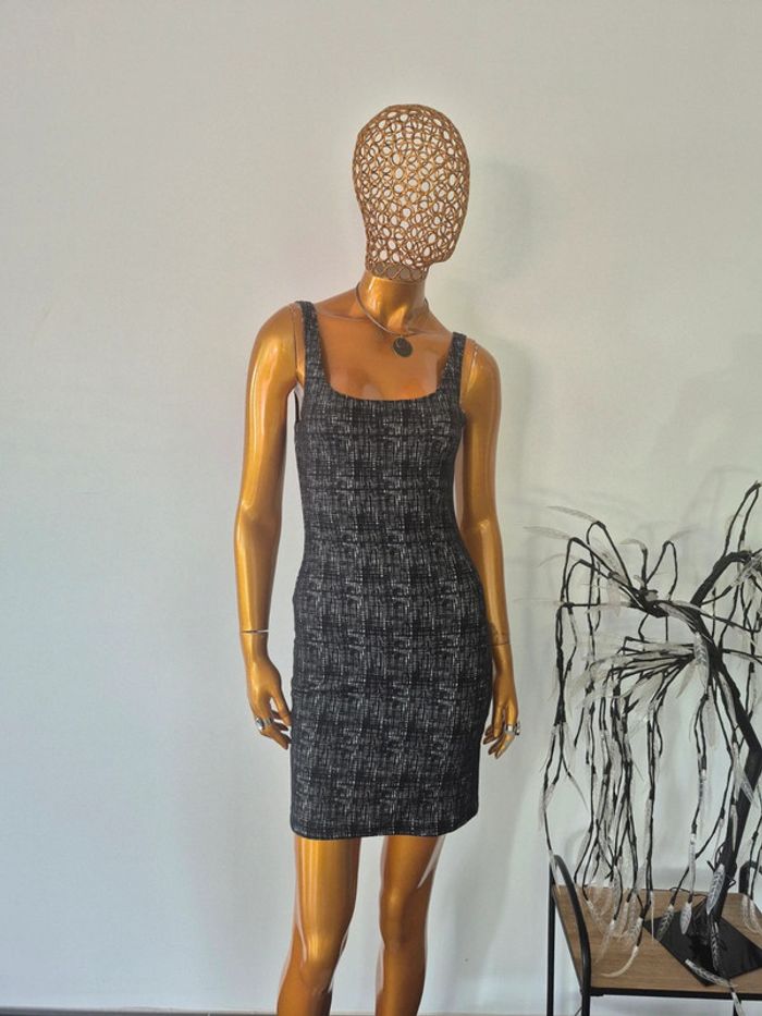 Robe Femme Grise et Noire