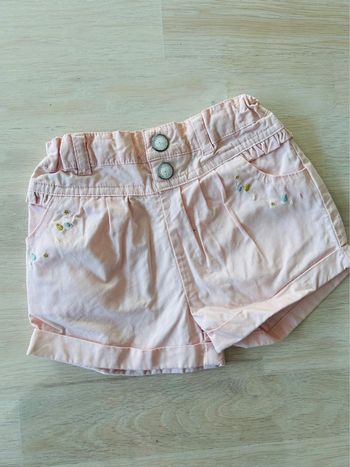 Short fille 3 mois Sergent Major