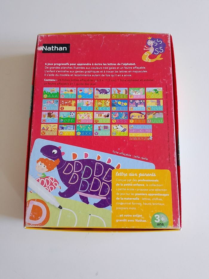 J'écris les lettres la petite école Nathan complet - photo numéro 2