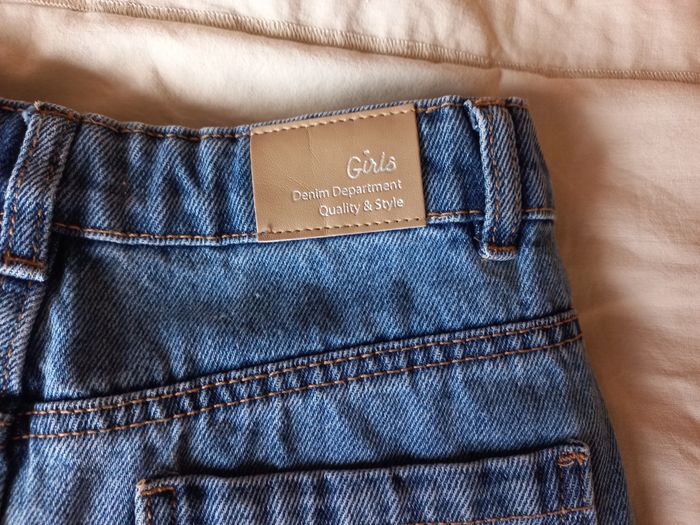 Jean large cargo fille - 10 ans - photo numéro 6