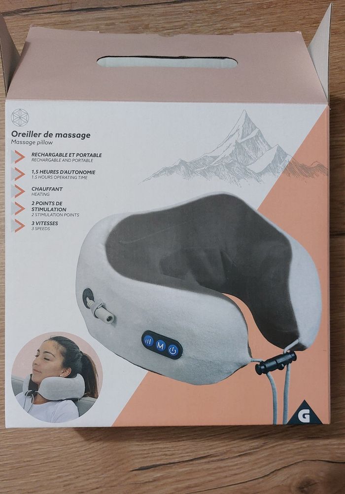 Oreiller de massage - photo numéro 3