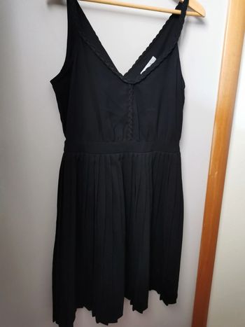 Robe bretelles noire Vila