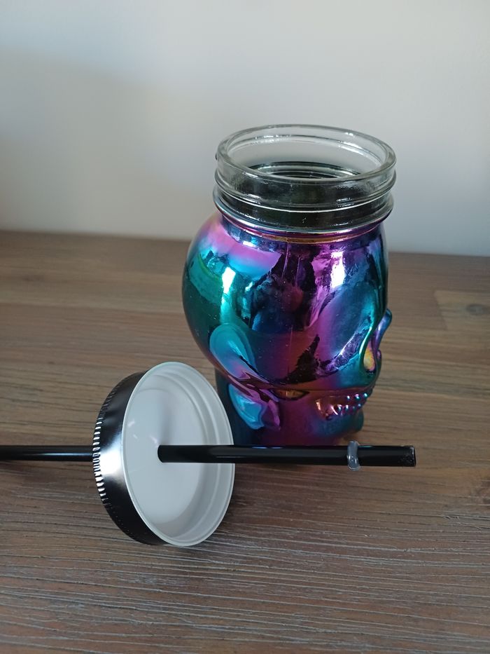 Verre tête de mort - photo numéro 3
