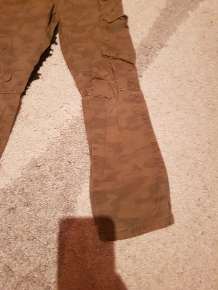 Pantalon garçon effet treillis 7 ans - photo numéro 2