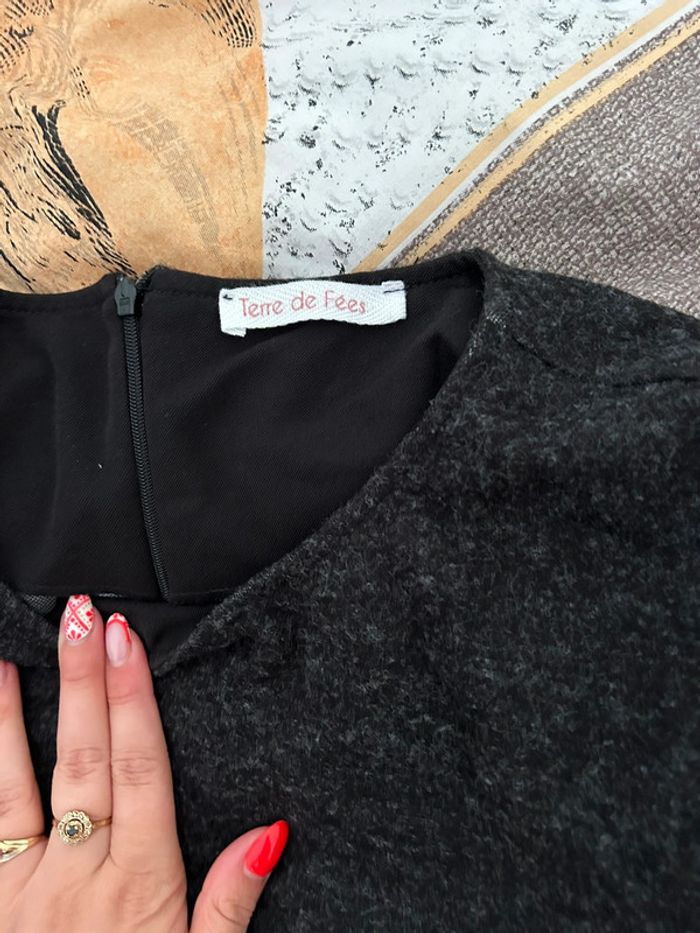 Robe d’hiver Terre de fées T44-46 - photo numéro 14