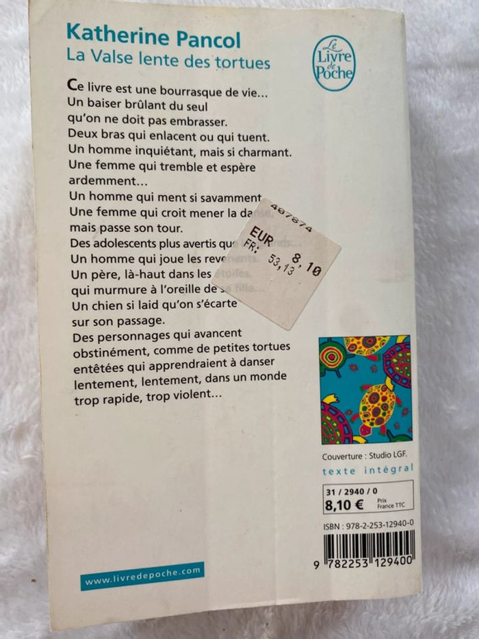 Livre 📕 la valse lente des tortues - photo numéro 3