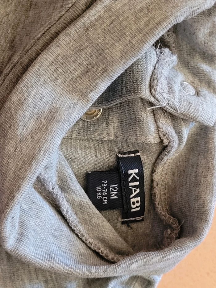 Lot 1 body col roulé et 1 col roulé 12 mois - photo numéro 5