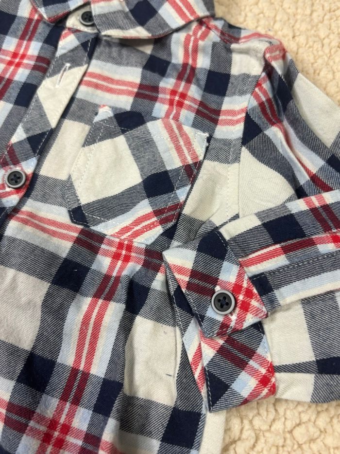 Chemise à carreaux Orchestra 12 mois - photo numéro 2