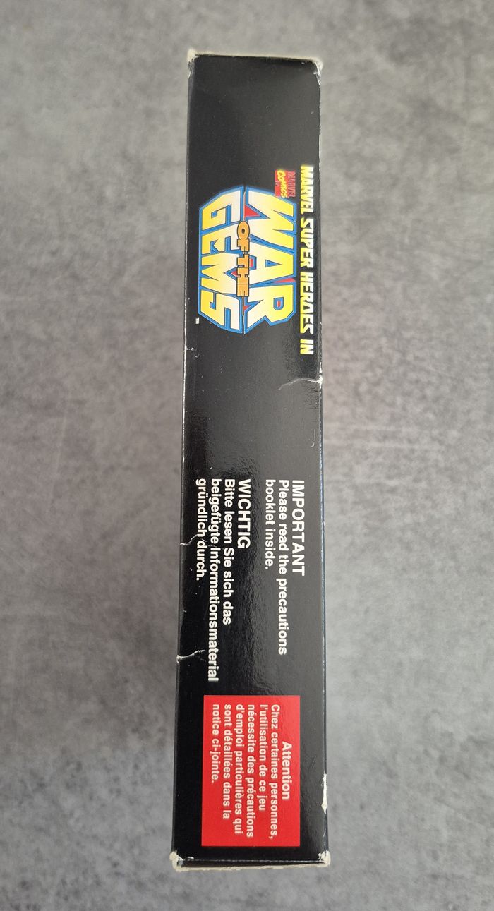 Jeu Super Nintendo / Snes - Marvel Super Heroes In War Of The Gems - EUR FR - photo numéro 4