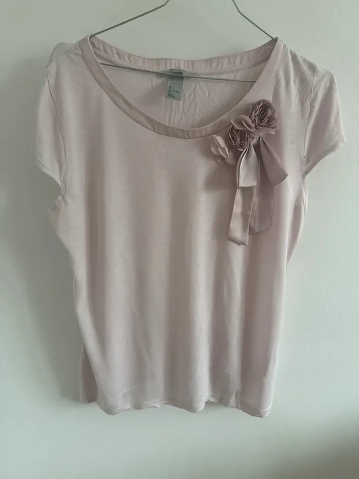 T shirt fleurs - photo numéro 2