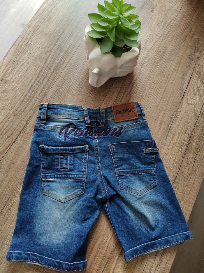 Short en jeans