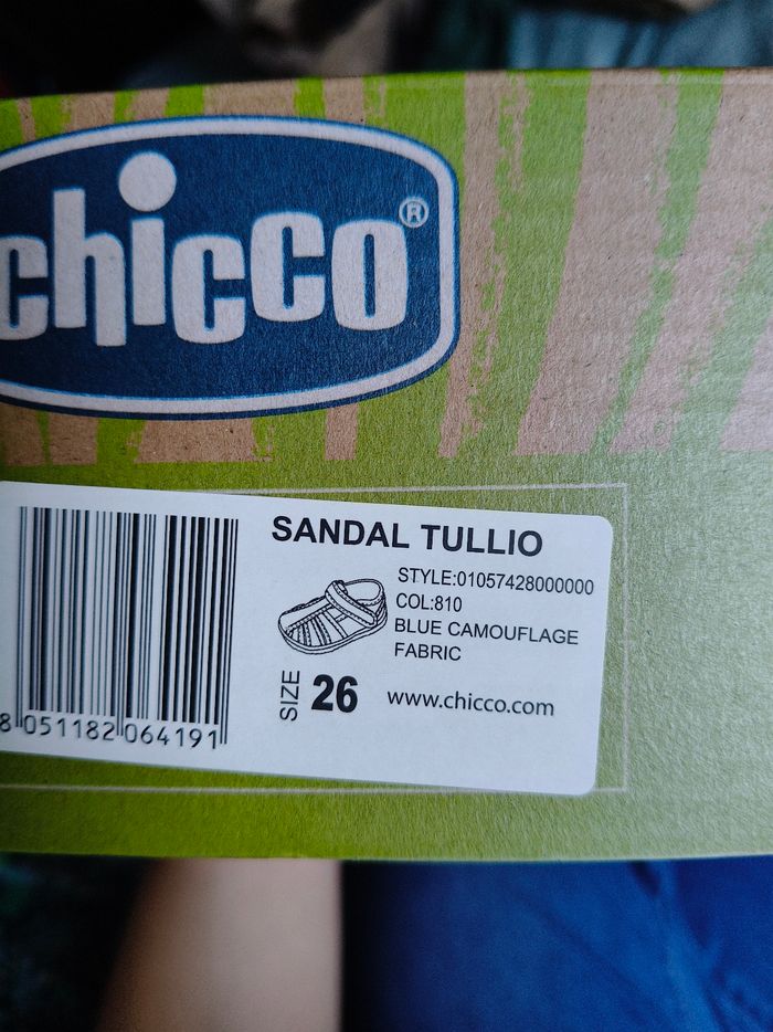 Chaussures sandales Chicco garçon 26 - photo numéro 5