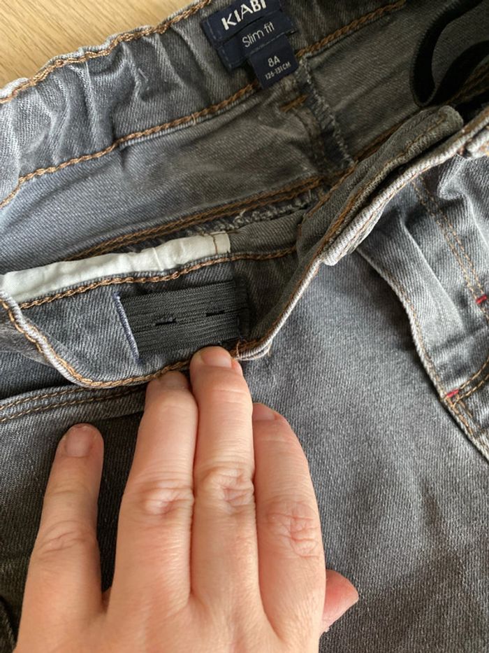 Jean slim fit 8 ans Kiabi - photo numéro 4