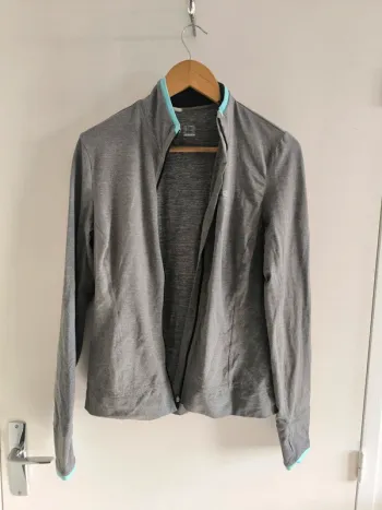 Veste sport grise domyos