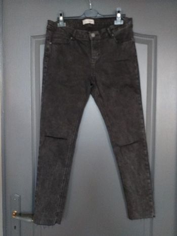 Jeans skinny Denim gris anthracite 40/L - Pimkie