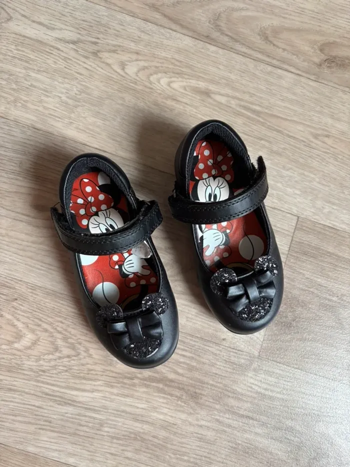 Ballerines Minnie fille taille 24 noire - photo numéro 3