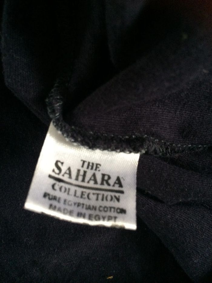 T-shirt marine en coton d'Egypte 8 ans - photo numéro 3