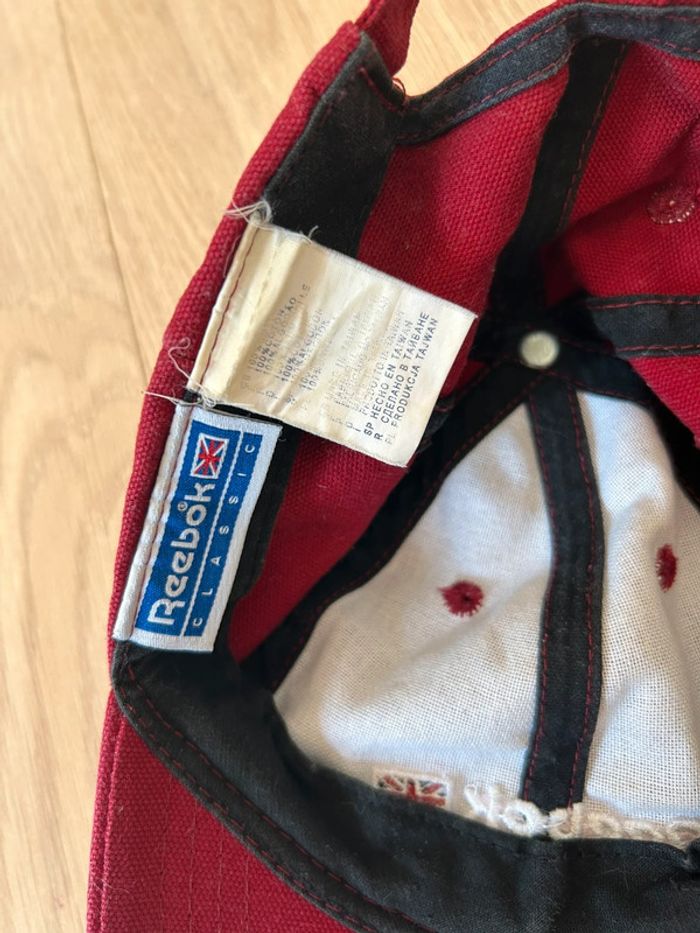 Casquette Vintage Reebok bordeaux – très bon état - photo numéro 5