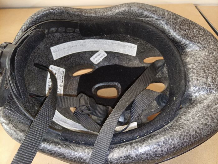 Casque de vélo violet taille S - photo numéro 3