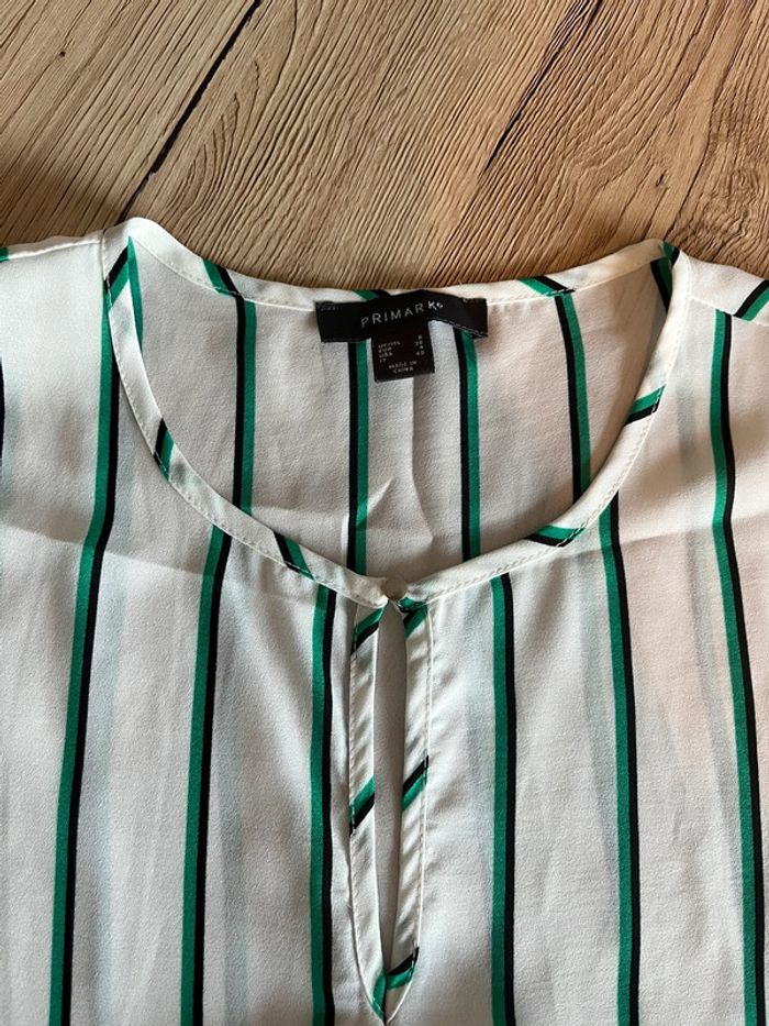 Top fluide rayé taille 36 primark - photo numéro 2