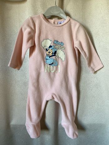 Pyjama grenouillère Minnie 3 mois Disney baby