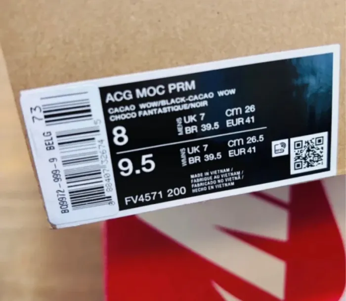 Nike ACG Moc PRM Cacao Wow Brown Taille 41 - photo numéro 7