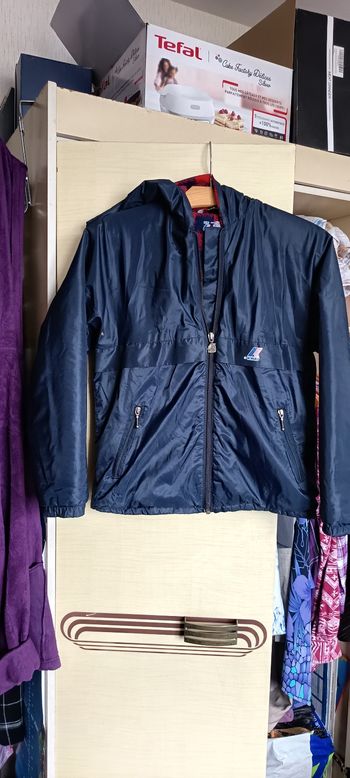 K-Way capuche vintage, doublé chaudement