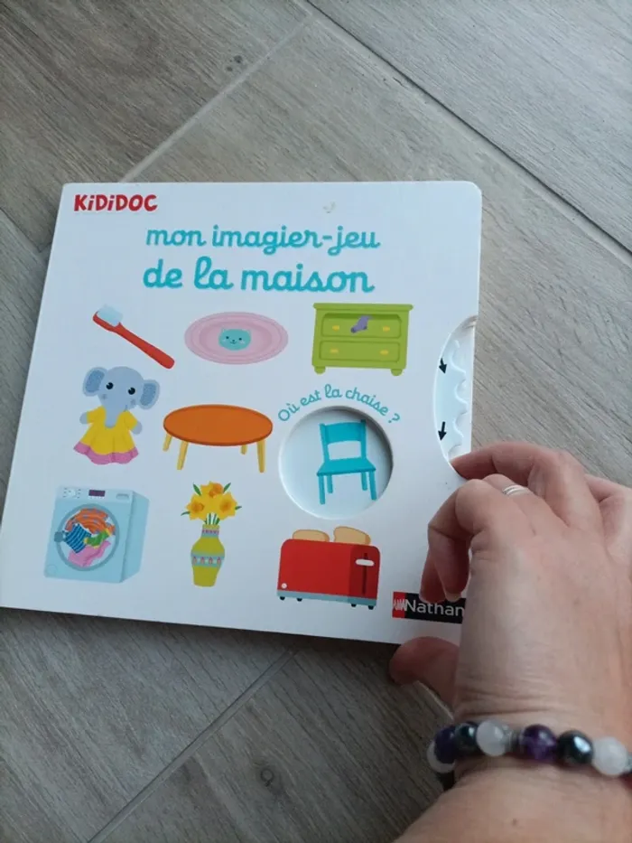 Livre Kididoc mon imagier jeu de la maison - photo numéro 8