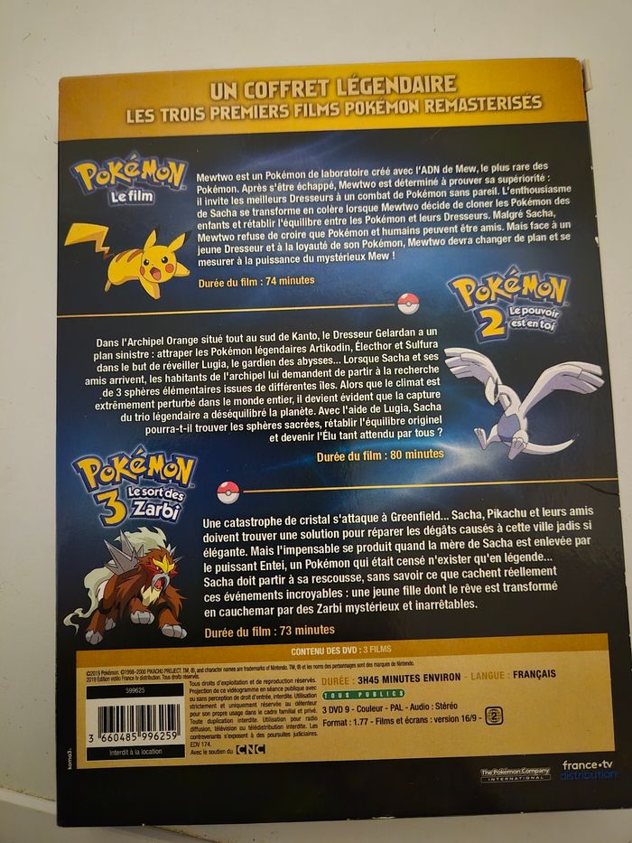 DVD Pokémon - photo numéro 2