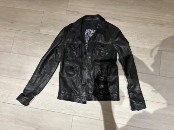Veste cuir homme Japon rags S