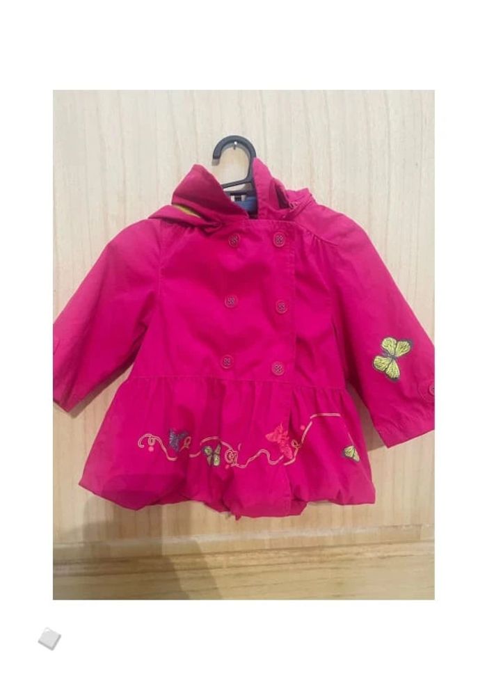 Veste type parka avec capuche - 6 mois - 67 cm