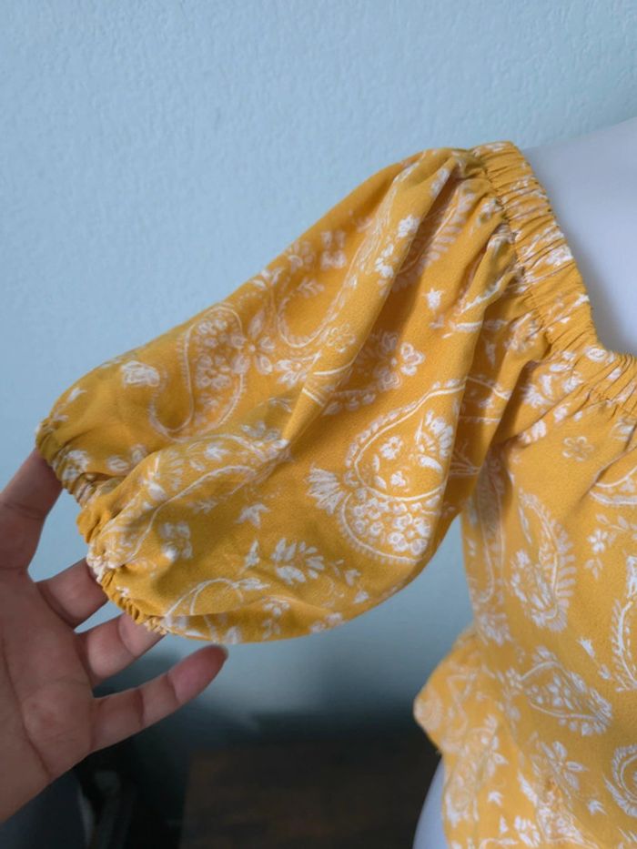 Haut blouse épaules dénudées taille 36 - photo numéro 3