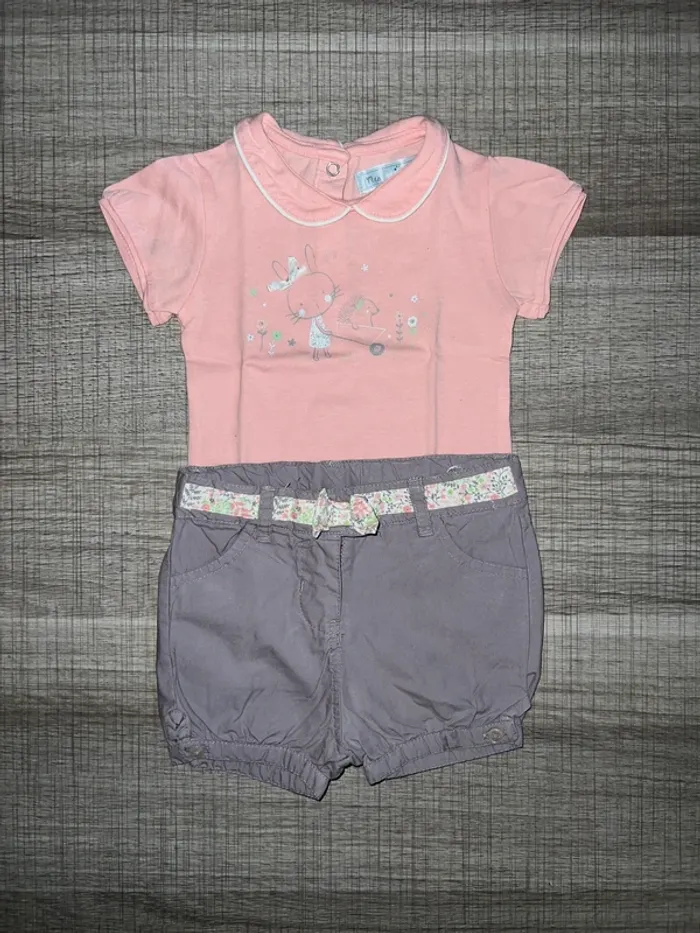 Ensemble pour bébé fille