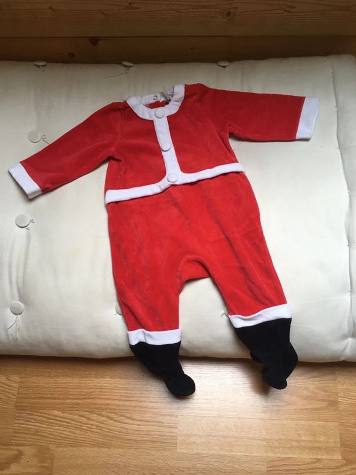 Pyjama Père Noël velours