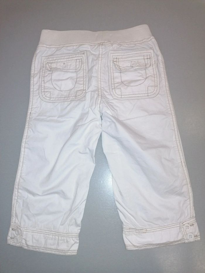 Bermudas blanc Okaidi 6ans - photo numéro 2
