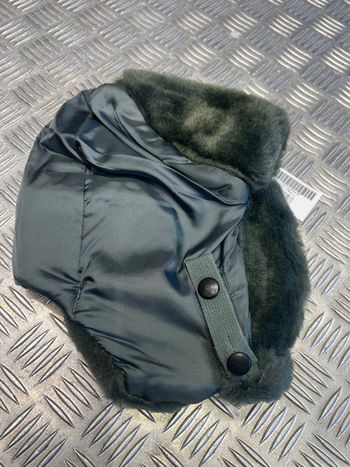 couvre tete bonnet casquette hiver pilote aviation us harris mfg taille s neuf