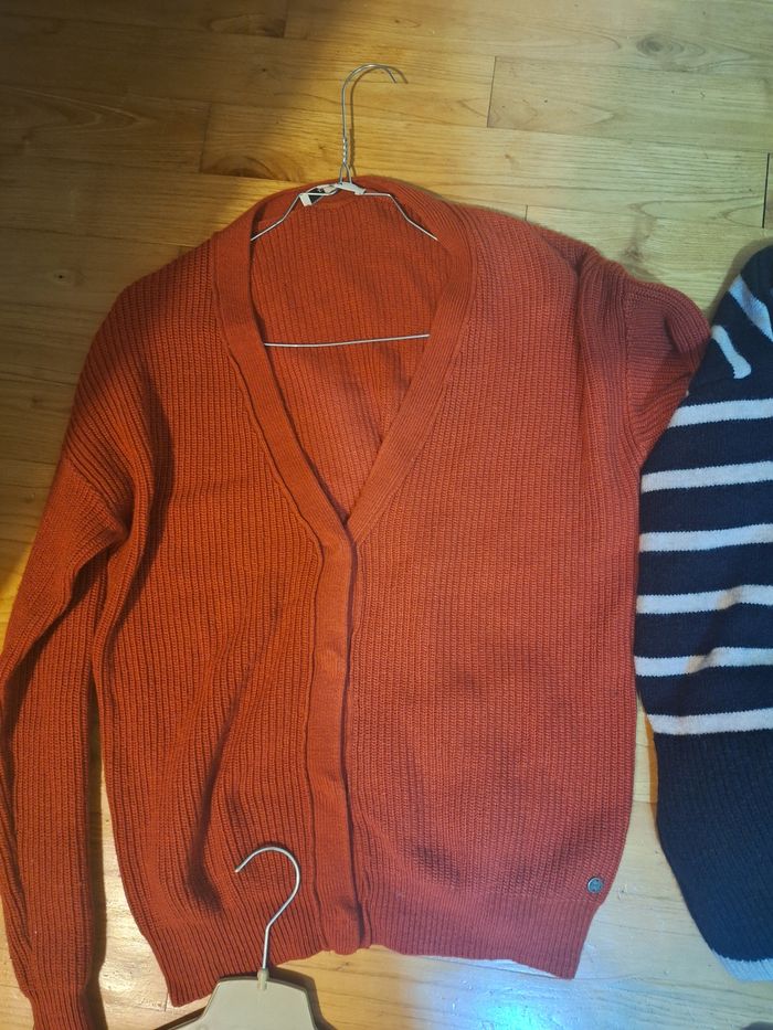 Lot 4 pulls femme dont un cardigan taille L - photo numéro 4
